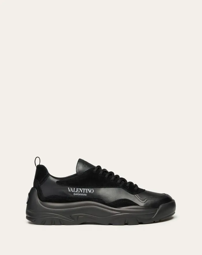 Valentino Sneakers Man Gumboy Calfskin Sneaker For Man In White White Valentino Sneakers Man Gumboy Calfskin Sneaker For Man In White White