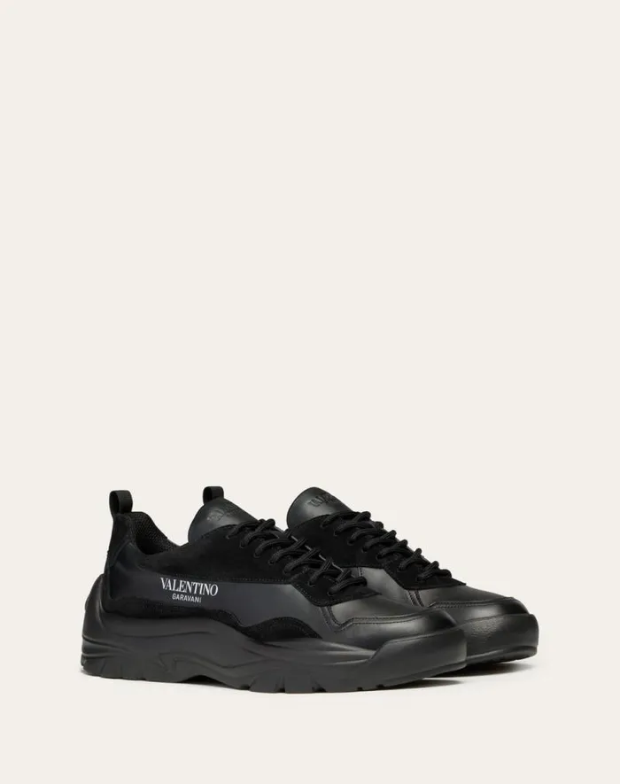 Valentino Sneakers Man Gumboy Calfskin Sneaker For Man In White White Valentino Sneakers Man Gumboy Calfskin Sneaker For Man In White White