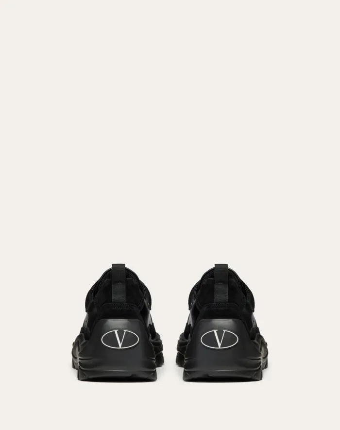 Valentino Sneakers Man Gumboy Calfskin Sneaker For Man In White White Valentino Sneakers Man Gumboy Calfskin Sneaker For Man In White White