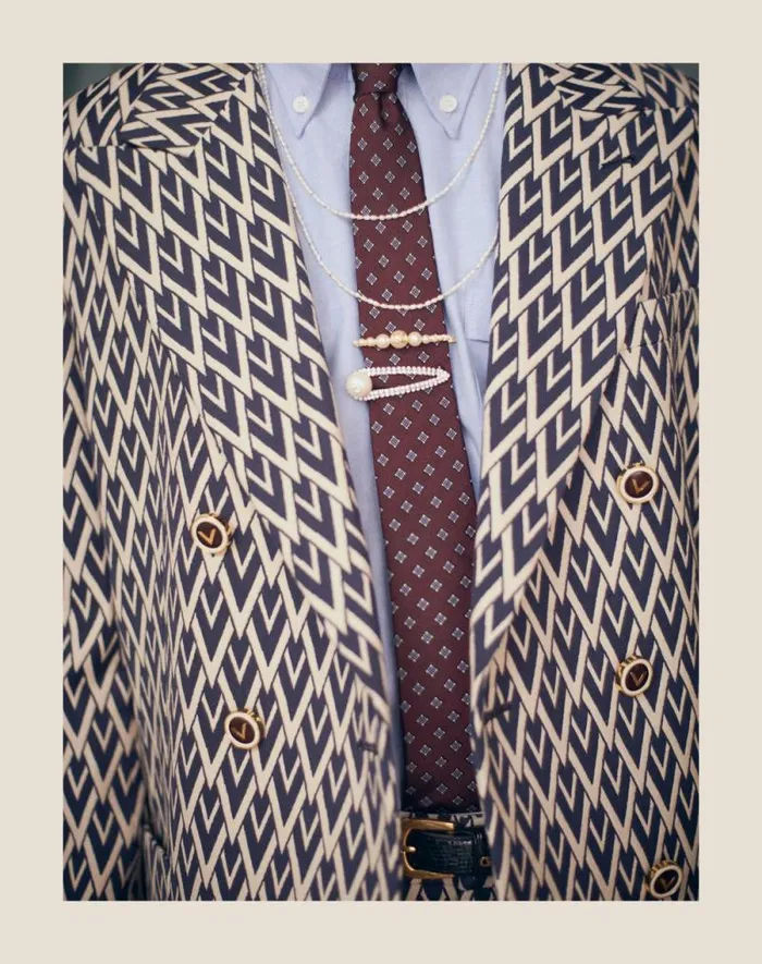 Valentino Soft Accessories Man Valentie Microcheck Silk Tie For Man In Maroonblackwhiteazure Maroonblackwhiteazure Valentino Soft Accessories Man Valentie Microcheck Silk Tie For Man In Maroonblackwhiteazure Maroonblackwhiteazure