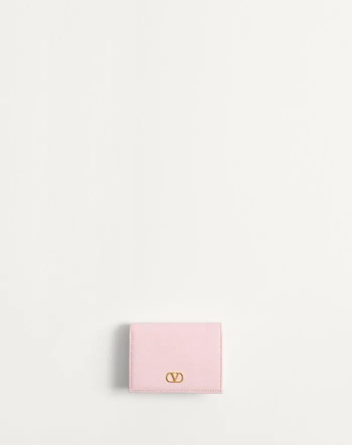 Valentino Wallets And Small Leather Goods Woman Vlogo Signature Grainy Calfskin Wallet For Woman In Light Ivory Light Ivory Valentino Wallets And Small Leather Goods Woman Vlogo Signature Grainy Calfskin Wallet For Woman In Light Ivory Light Ivory