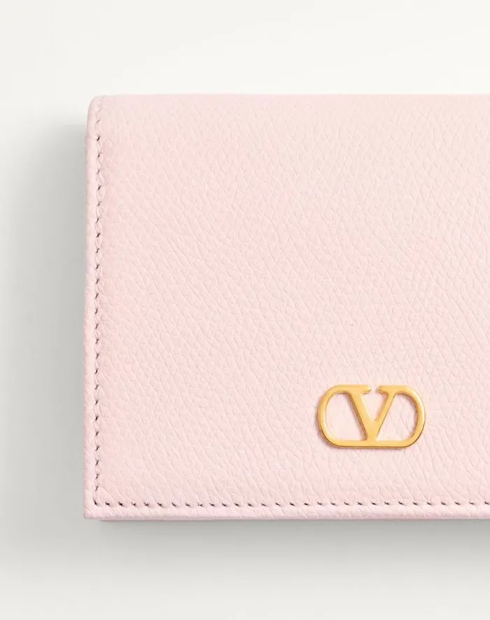 Valentino Wallets And Small Leather Goods Woman Vlogo Signature Grainy Calfskin Wallet For Woman In Light Ivory Light Ivory Valentino Wallets And Small Leather Goods Woman Vlogo Signature Grainy Calfskin Wallet For Woman In Light Ivory Light Ivory