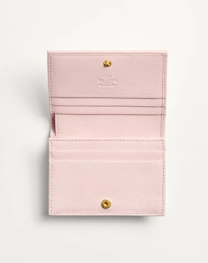 Valentino Wallets And Small Leather Goods Woman Vlogo Signature Grainy Calfskin Wallet For Woman In Light Ivory Light Ivory Valentino Wallets And Small Leather Goods Woman Vlogo Signature Grainy Calfskin Wallet For Woman In Light Ivory Light Ivory