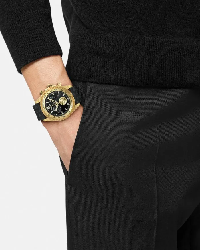Versace Chrono X Watch Blackgold Men Versace Watches