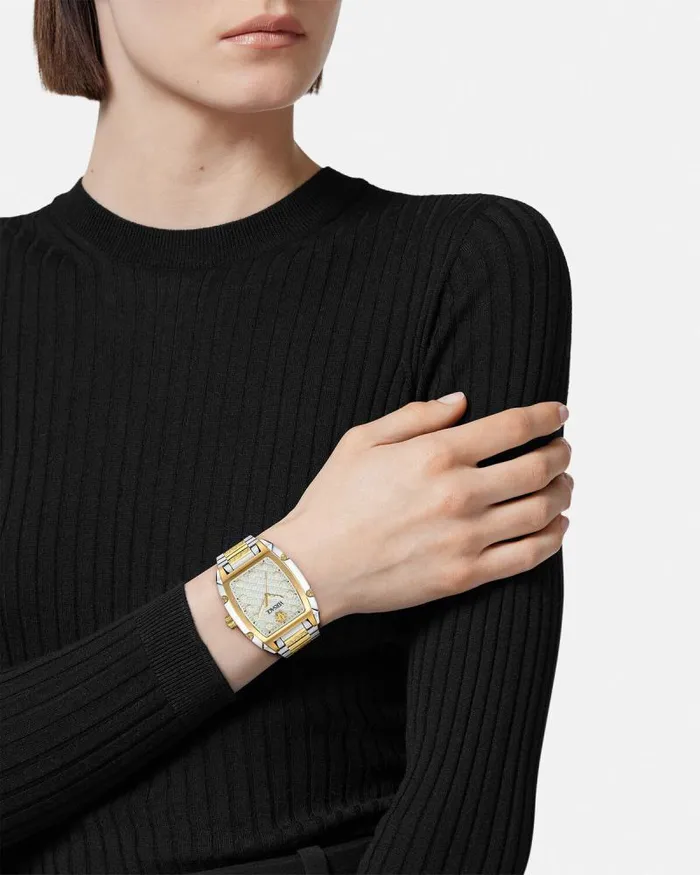 Versace Dominus Lady Watch Goldsilver Women Versace Watches