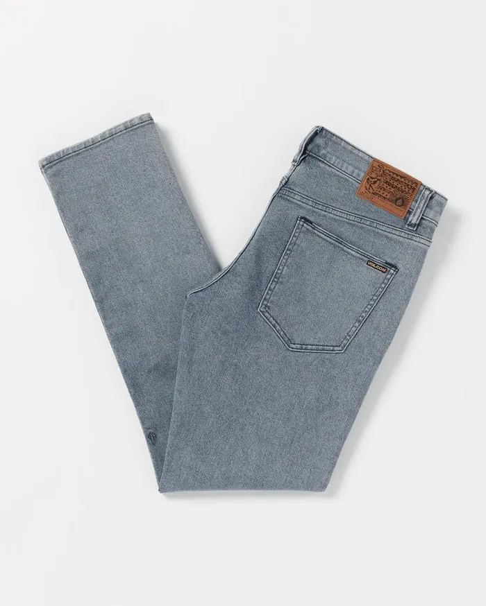 Vorta Slim Fit Jeans 8211 Ash Mens Volcom Jeans