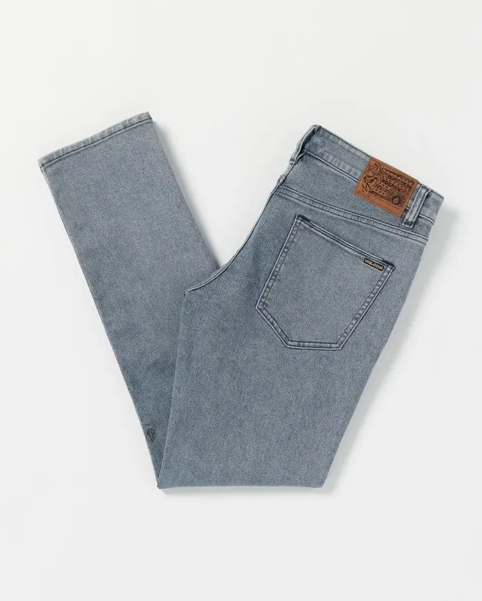 Vorta Slim Fit Jeans 8211 Ash Mens Volcom Jeans
