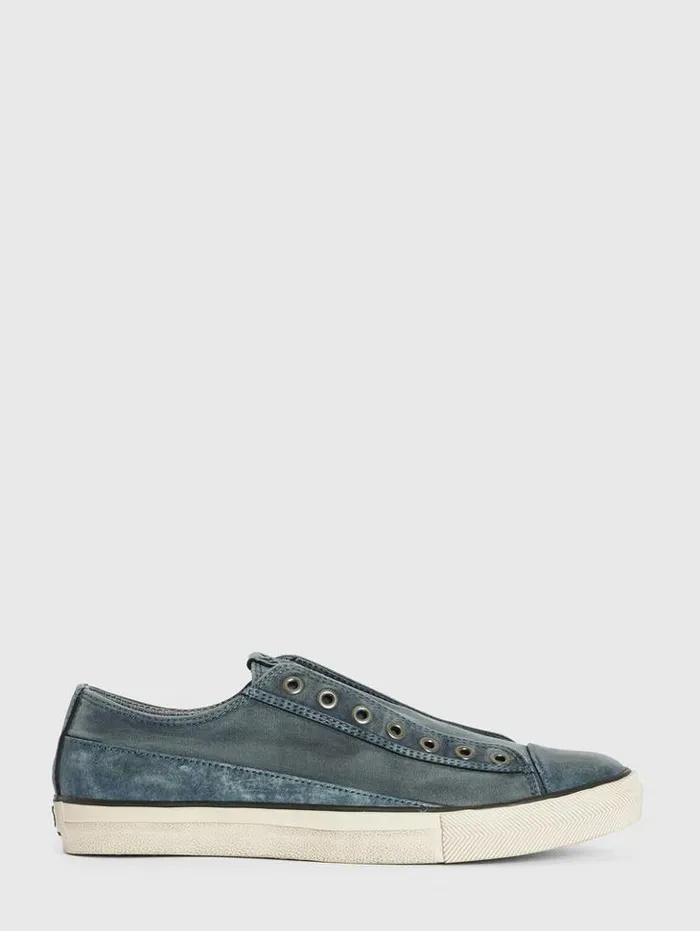 VULC LACELESS LOW TOP 8211 CANVAS Navy Men John Varvatos Sneakers