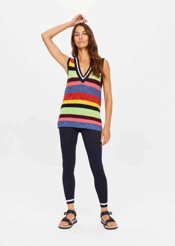 WABI SABI NIKKO KNIT VEST Shirts and Tanks THE UPSIDE Women WABI SABI NIKKO KNIT VEST Shirts and Tanks THE UPSIDE Women
