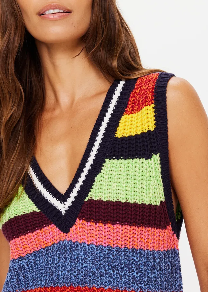 WABI SABI NIKKO KNIT VEST Shirts and Tanks THE UPSIDE Women WABI SABI NIKKO KNIT VEST Shirts and Tanks THE UPSIDE Women
