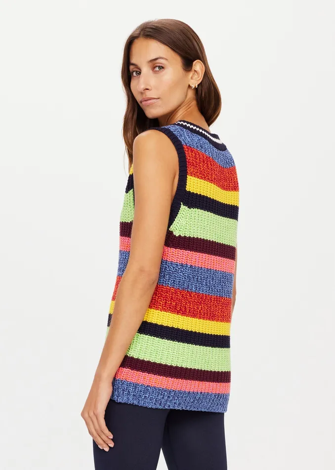 WABI SABI NIKKO KNIT VEST Shirts and Tanks THE UPSIDE Women WABI SABI NIKKO KNIT VEST Shirts and Tanks THE UPSIDE Women