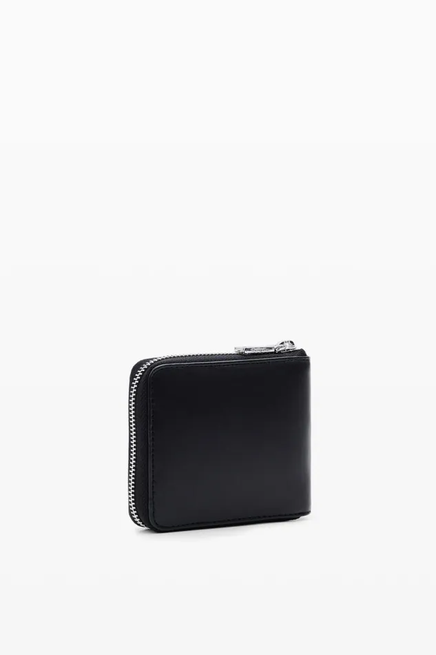 Wallets Women Desigual M Padded Leather Wallet Black