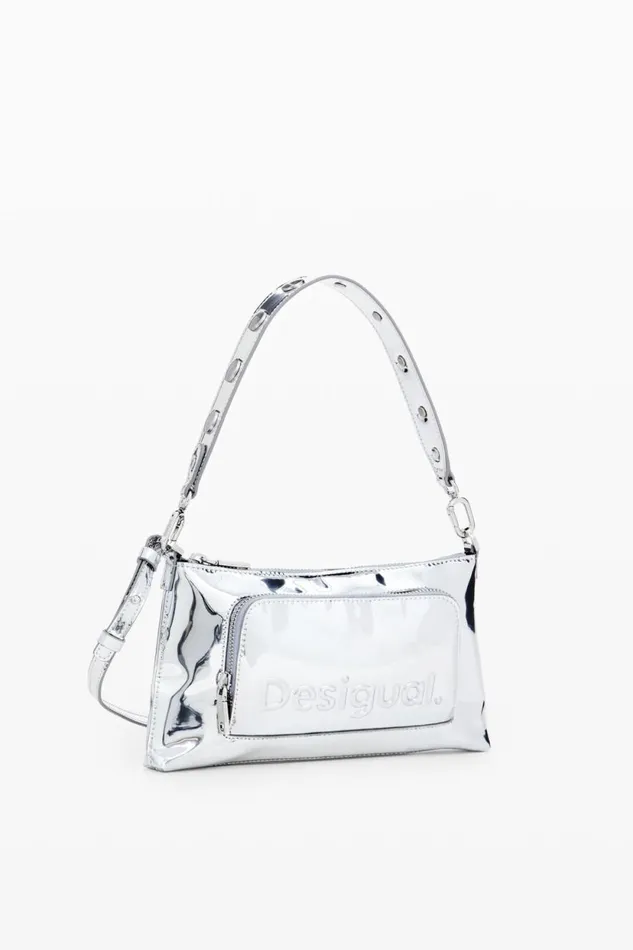 Wallets Women Desigual Mini Half Logo Bag Black