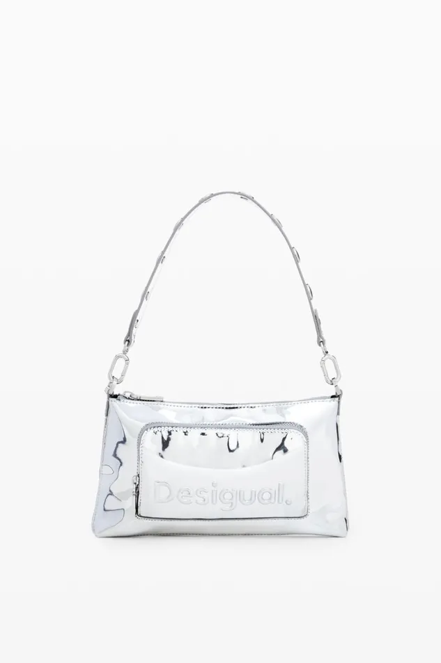 Wallets Women Desigual Mini Half Logo Bag Black