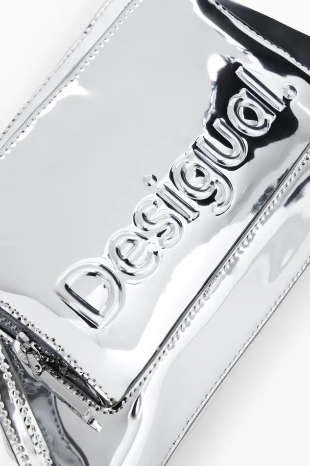 Wallets Women Desigual Mini Half Logo Bag Black