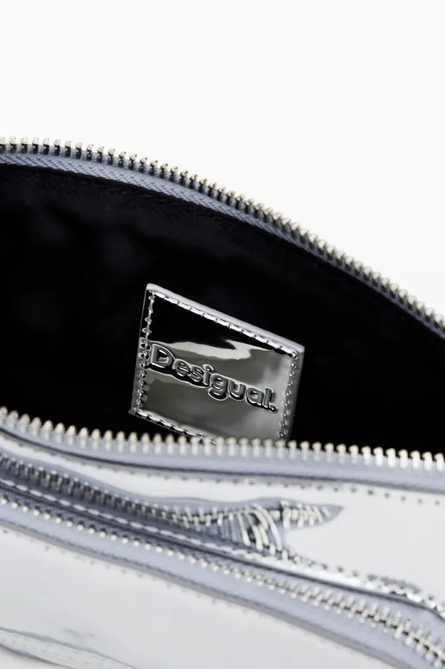 Wallets Women Desigual Mini Half Logo Bag Black