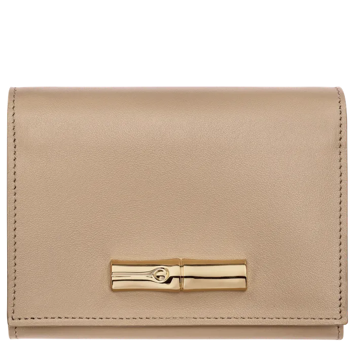 Wallets Women Le Roseau Compact wallet Root Longchamp