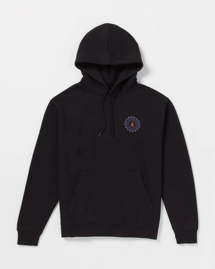 Watanite Pullover Hoodie 8211 Black Mens Volcom Mountain Biking