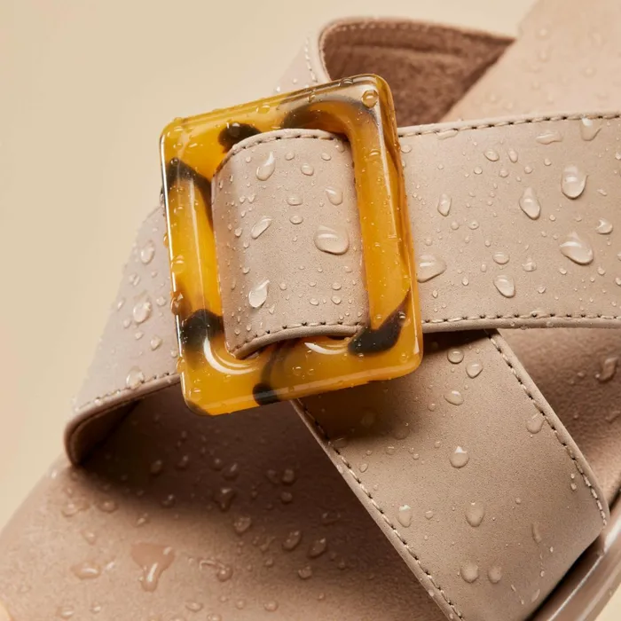 WaterFriendly Women Olukai Lai Slide Slide Beach Sandals 8211 Taupe