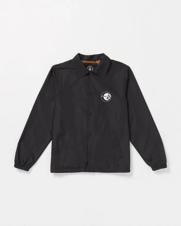 Wellingster Jacket 8211 Black Mens Volcom Jackets and Vests