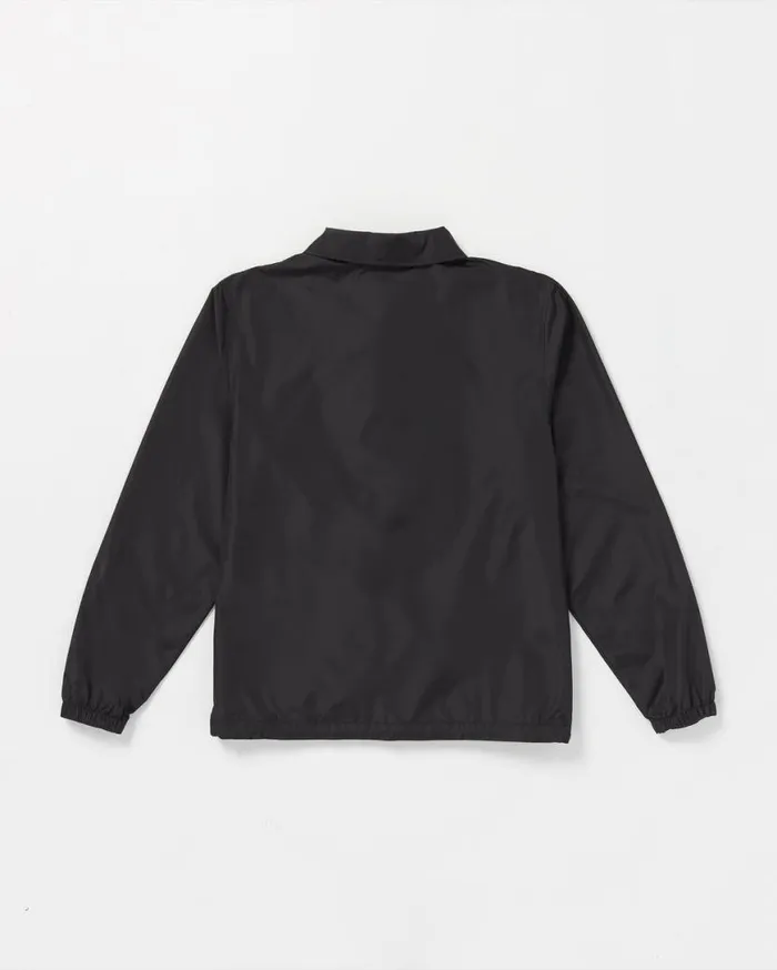 Wellingster Jacket 8211 Black Mens Volcom Jackets and Vests