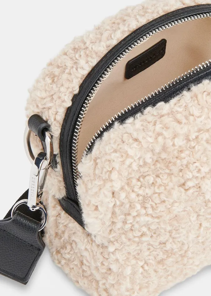 Whistles Bibi Bags Neutral Bibi Borg Crossbody Bag 8211 Women