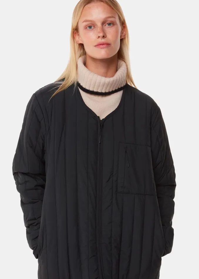 Whistles Coats and Jackets Black Rains Liner Jacket 8211 Women