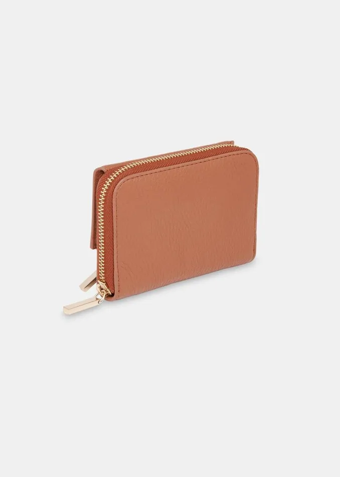 Whistles Leather Tan Bibi Zip Purse 8211 Women