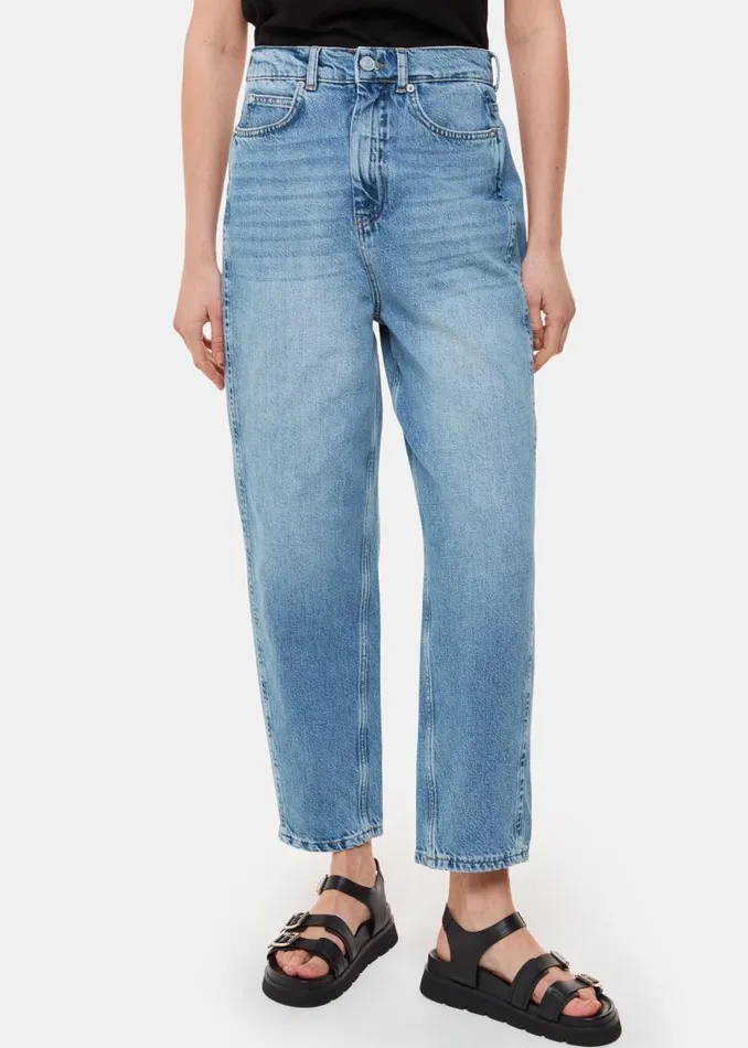 Whistles Pants Light Wash Authentic Barrel Leg Jean 8211 Women