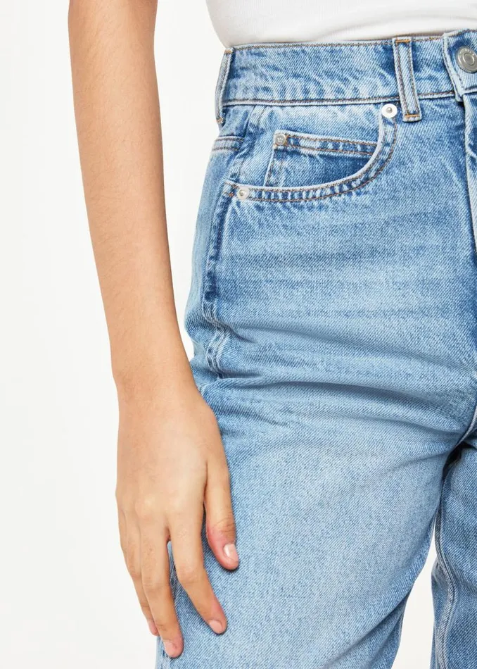 Whistles Pants Light Wash Authentic Barrel Leg Jean 8211 Women