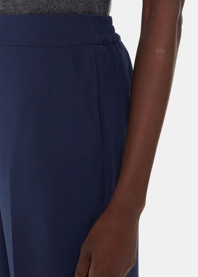 Whistles Pants Navy Full Length Trouser 8211 Women