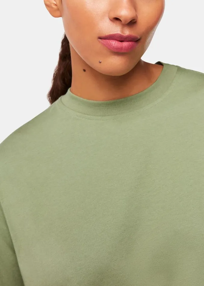 Whistles Tops Khaki Relaxed Tee 8211 Women