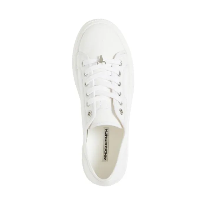 Windsor Smith Platform Sneakers Women RUBY WHITE CANVAS SNEAKERS Windsor Smith Platform Sneakers Women RUBY WHITE CANVAS SNEAKERS