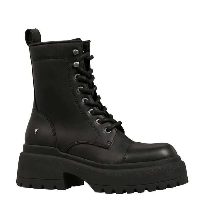 Windsor Smith Platforms Women DESTROY BLACK BOOTS Windsor Smith Platforms Women DESTROY BLACK BOOTS