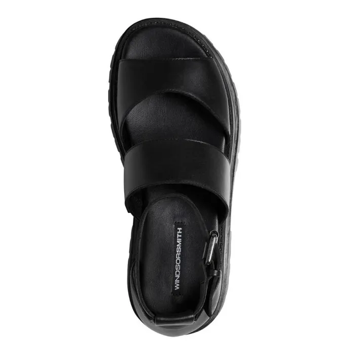 Windsor Smith Sandals Women THRILLED BLACK CHUNKY SANDALS