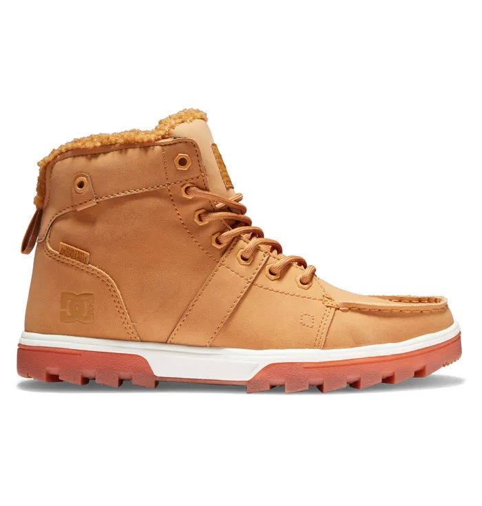 Winter Boots DC Shoes Men Woodland Boots Winter Boots wheatdk chocolate