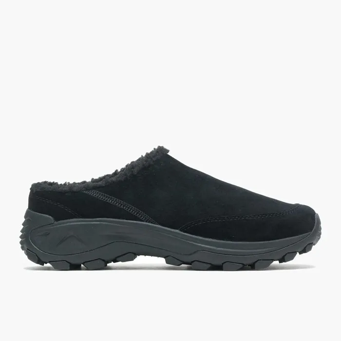 Winter Slide Wide Width Black Men Merrell SlipOns