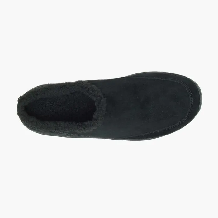 Winter Slide Wide Width Black Men Merrell SlipOns