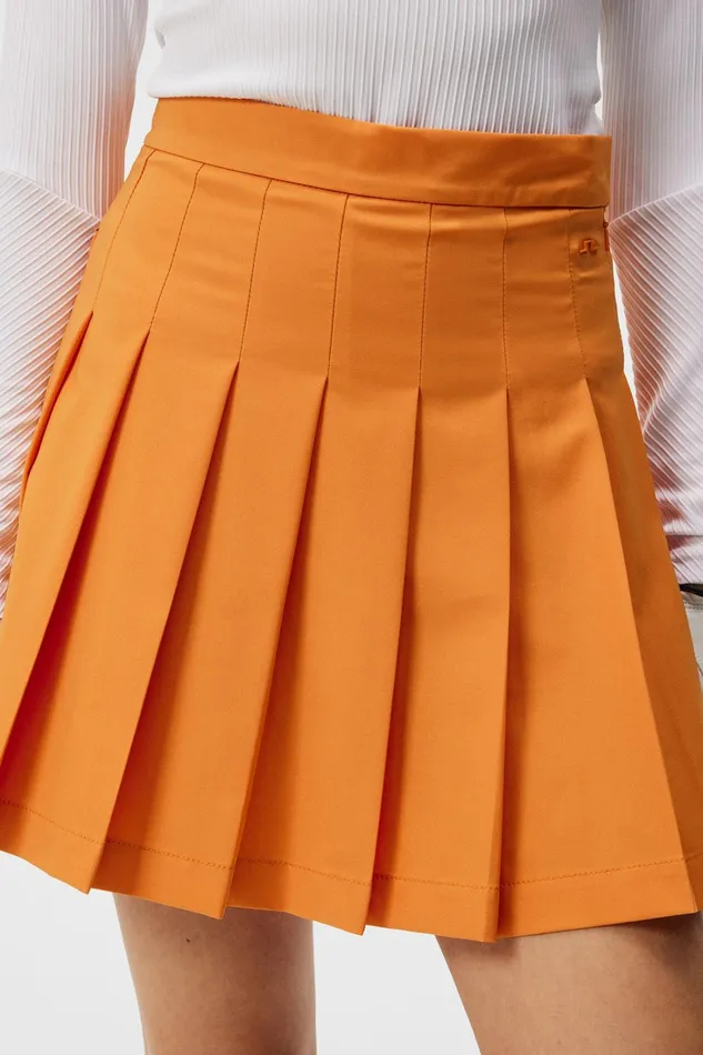 Women Adina Skirt Russet Orange JLindeberg Skirts Women Adina Skirt Russet Orange JLindeberg Skirts