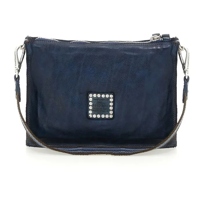 Women Afrodite Blue Campomaggi Crossbody Bags Women Afrodite Blue Campomaggi Crossbody Bags