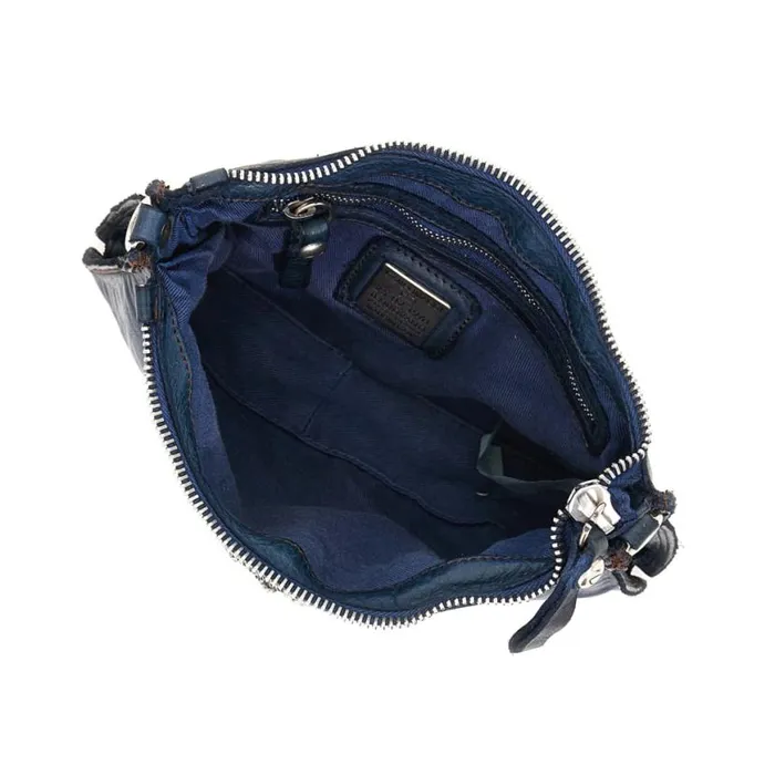 Women Afrodite Blue Campomaggi Crossbody Bags Women Afrodite Blue Campomaggi Crossbody Bags