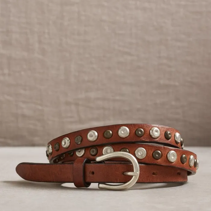 Women All In A Row Belt Brown Sundance Catalog Belts Women All In A Row Belt Brown Sundance Catalog Belts