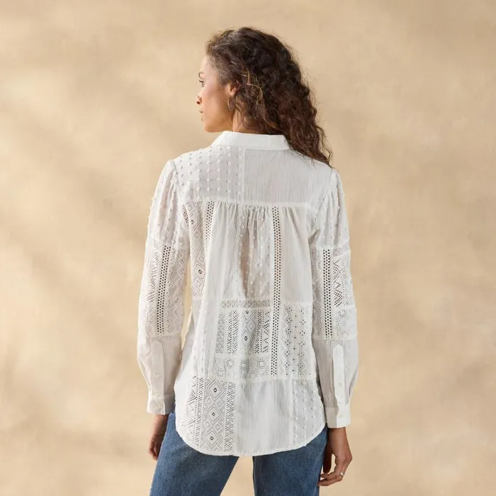 Women Ameya Top White Sundance Catalog Tops Women Ameya Top White Sundance Catalog Tops
