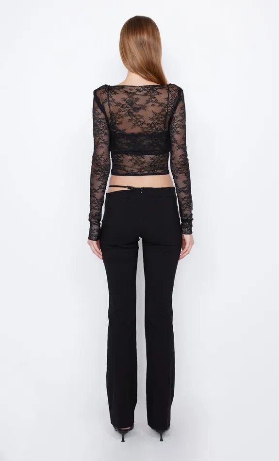 Women AMORAS LONG SLEEVE TOP 8211 BLACK Bec Bridge Long Sleeve