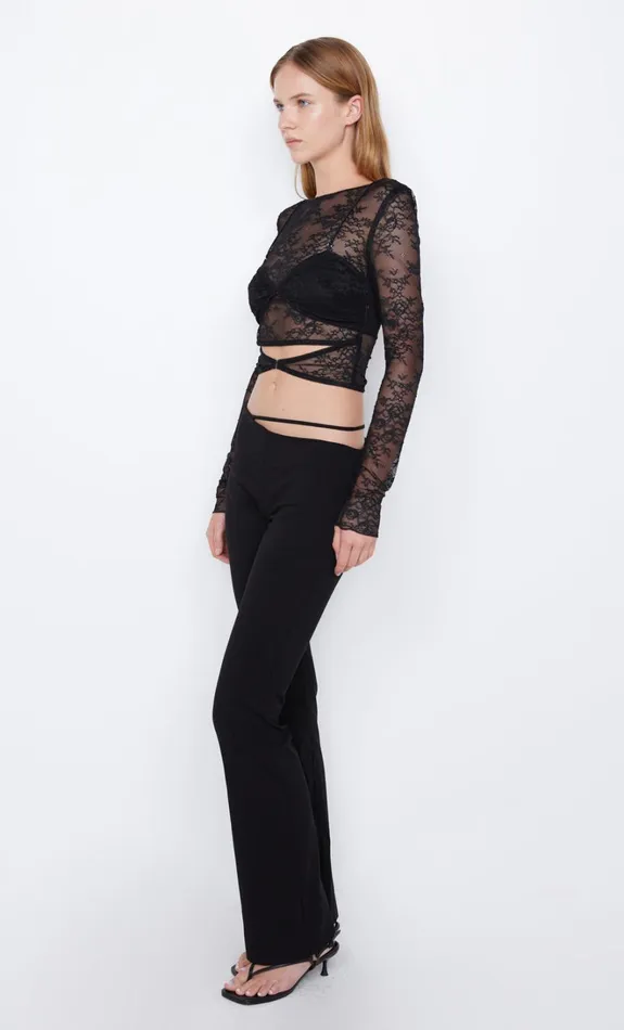 Women AMORAS LONG SLEEVE TOP 8211 BLACK Bec Bridge Long Sleeve