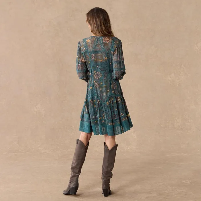 Women Andes Meadow Dress Henna Sundance Catalog Dresses and Jumpsuits