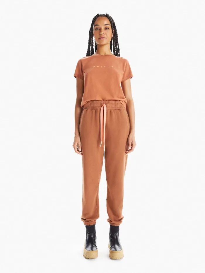 Women Ankle Mother Denim The Knock Out Ankle Medium Brown
