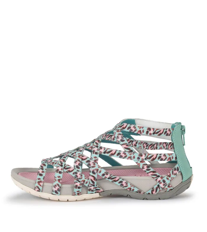 Women Baretraps Active Sandals Samina Sandal Sage Multi Leopard