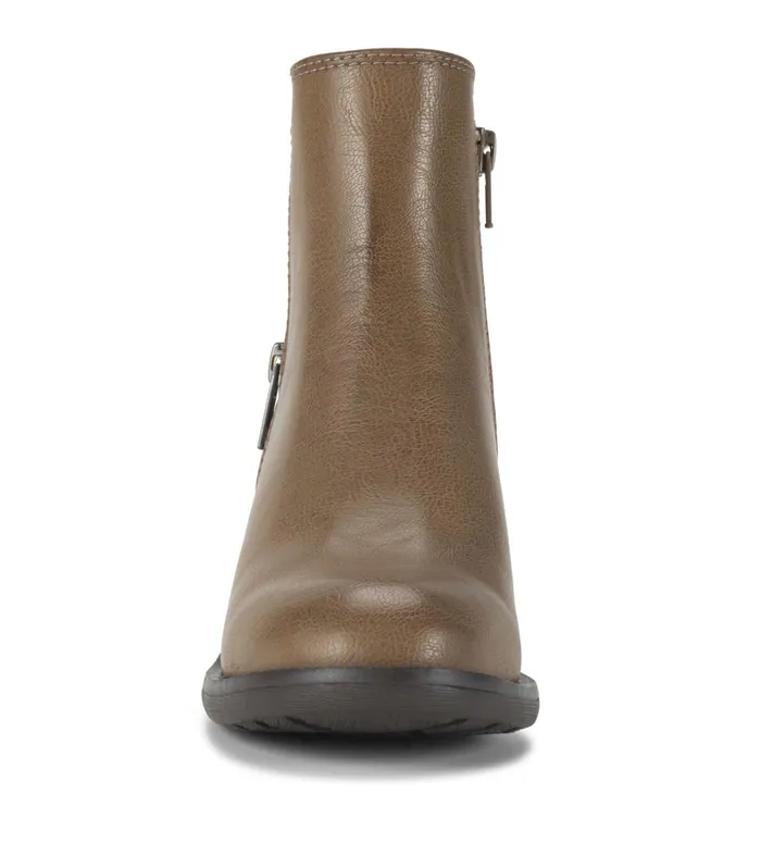 Women Baretraps Booties Avery Block Heel Bootie Truffle