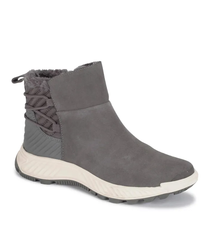 Women Baretraps Booties Mandie Cold Weather Bootie Dark Grey Suede